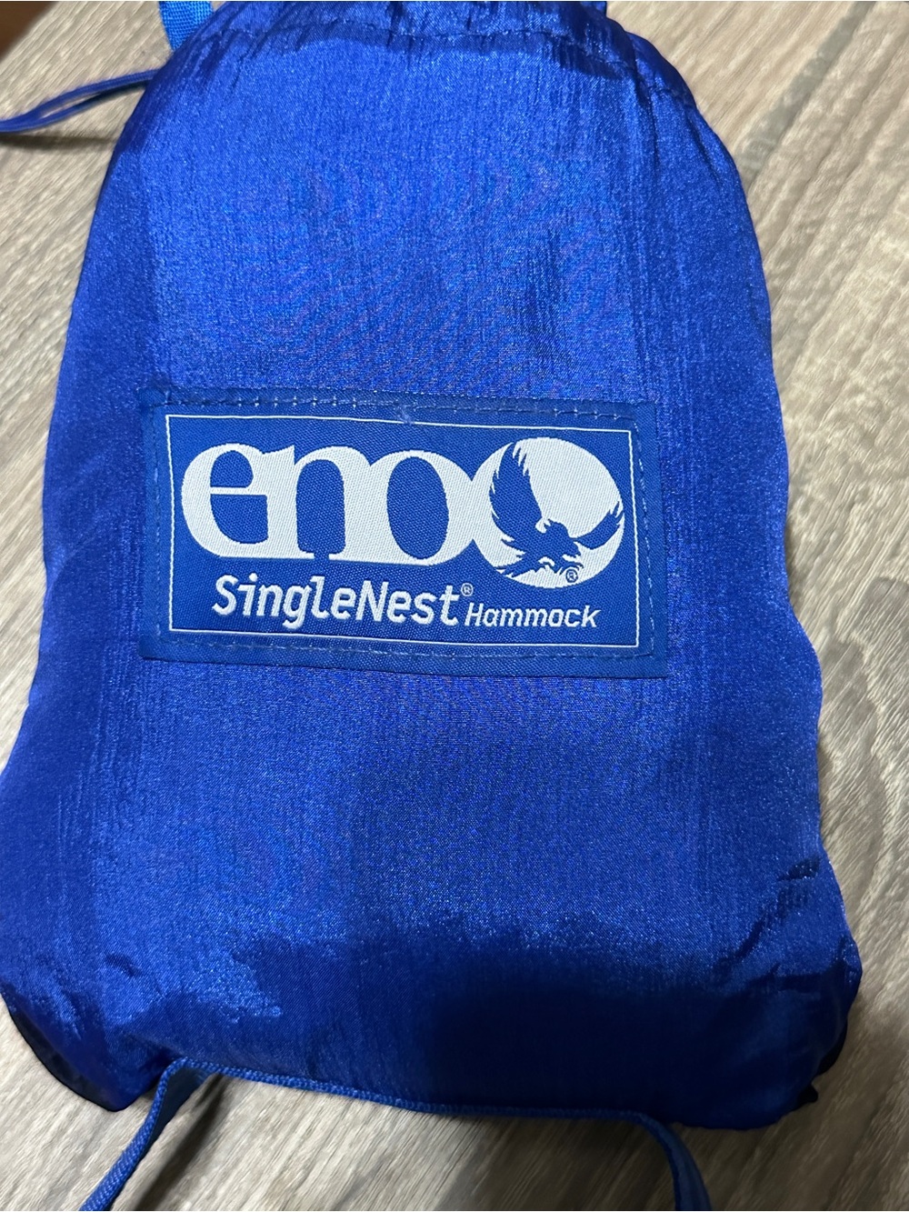 ENO SingleNest Camping Hammock Navy/Royal NO STRAPS